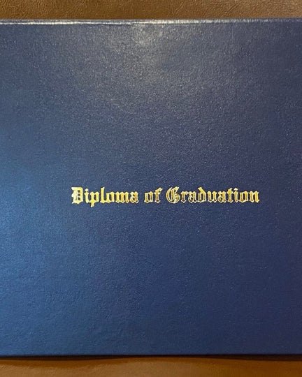 Imprinted Diploma Cover - Standard Options